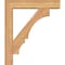 Ekena Millwork Balboa Block Smooth Bracket w/ Offset Brace, Western Red Cedar, 5 1/2"W x 24"D x 28"H BKT0604X24X28BOA05SWR - alternate 4